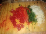 Vacío relleno a la parrilla