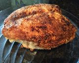 A picture of step 3 of Chicken with Rice Salad in a Bundt Pan.
