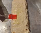 Foto del paso 6 de la receta: Tarta de pollo y cheddar trenzada