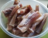 Foto del paso 1 de la receta: Tollos con papas batata y pella de gofio & plátano.Canario Solé