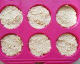 Une image de l'étape 4 de Muffins healthy et gluten free aux pommes (3 ingrédients + cœur).