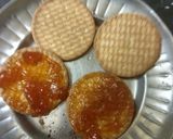 A picture of step 1 of Sweet biscuits bomb.