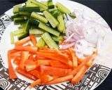 A picture of step 2 of Chicken shawarma.