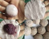 Foto langkah ke 3 dari resep Onde-onde Ubi Ungu.