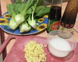Foto langkah ke 1 dari resep Tumis sawi bawang putih.