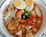 Foto langkah ke 5 dari resep Laksa noodles (Singapore food).