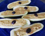 Foto del paso 5 de la receta: Pepinos rellenos de guacamole 🥑