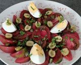 Foto del paso 7 de la receta Cherokee con zamburiñas y burrata