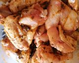 Mézes-gyömbéres fűszeres csirkeszárnyak recept fázis 1 fotója