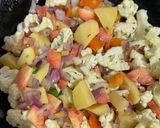 A picture of step 3 of Mix Veg.