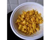 A picture of step 8 of Paneer Pulimunchi.
