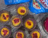 Foto langkah ke 5 dari resep Purple sweet potato Oatmeal Pie| Dragon Fruit Milk.