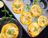 A picture of step 27 of Chicken bbq pizza muffins/pizza cups And bbq pizza.