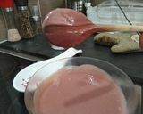 Une image de l'étape 5 de Entremet marron cerise.