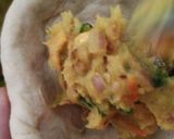 A picture of step 6 of Bombay Mix Aloo Paratha.