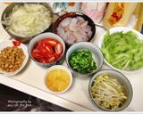 泰式冬粉沙拉 。Thai Bean Noodle Salad的食譜步驟2照片