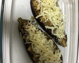 Foto del paso 4 de la receta: Berenjena rellena con quinoa y pollo