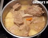 A picture of step 3 of Lamb meat soup 🍲.