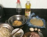 Hình bước làm 1 của món Chả cuốn tôm thịt trứng