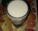 A picture of step 1 of Shurba milk.