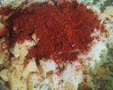 A picture of step 2 of Raw mango sweet takku without oil.