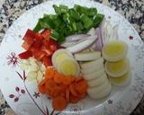 Foto del paso 1 de la receta Noodles al curry con verduras salteadas