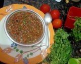 भुने टमाटर,लहसुन धनिया की चटनी(bhune tamater,lahsoon ki chatuny recipe in hindii) रेसिपी चरण 7 फोटो
