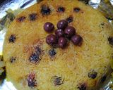 A picture of step 38 of Persian sour cherry pilaf (Albaloo polo).