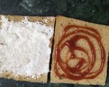 A picture of step 2 of Bread sandwich.