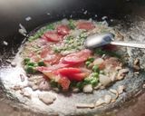 A picture of step 3 of Mix Malai Pasta.