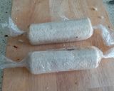 A picture of step 9 of Chocolate coconut bread roll.