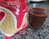 Foto del paso 1 de la receta: Fideos de cabello de ángel con un buen caldo de pescado