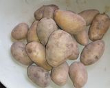 A picture of step 1 of Spicy Irish potatoes.