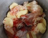 Foto del paso 3 de la receta: Capeletis de jamón, queso y ricota con estofado de pollo.🤗