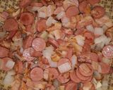 A picture of step 3 of Frijoles a la Charra de la Reina.