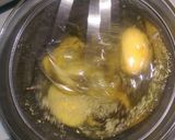 A picture of step 4 of Arabian Pouched Eggs.