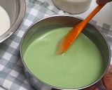 Foto langkah ke 4 dari resep Lapis Beras Pandan Coklat.