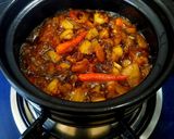 Hình bước làm 5 của món Kho quẹt tóp mỡ