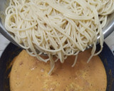 Foto del paso 9 de la receta: Spaghetti con salchicha y salsa de tomate