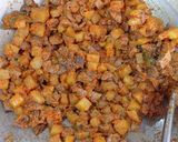 Foto langkah ke 6 dari resep Balado kentang dan Hati+ampela ayam.