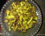 आलू गोभी की टेस्टी करारी भुजिया (Aloo gobhi ki tasty karari bhujiya recipe in Hindi) रेसिपी चरण 6 फोटो