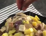 Foto langkah ke 6 dari resep Capcay Jamur - smoked Tofu.