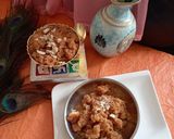 A picture of step 4 of Makhandi Halwa.