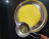 A picture of step 6 of Masala rava dhokla cake.