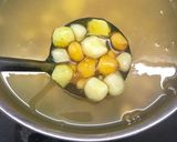 Hình bước làm 8 của món Chè củ năng Thái