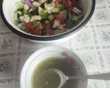 1959. Sajtos zöldfűszeres öntetes vegyes saláta 😋 recept fázis 1 fotója