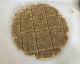 A picture of step 3 of Coconut Biscuitpara/Coconut Crackers.