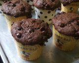 Foto langkah ke 6 dari resep Muffin pisang coklat simpel.