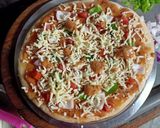 વેજીટેબલ પીઝા વિથઆઉટ ઓવન (Vegetable Pizza Without Oven Recipe In Gujarati) રેસીપી સ્ટેપ2ફોટો