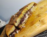 Foto langkah ke 7 dari resep Martabak Manis Cokelat Keju (Martabak Teflon).